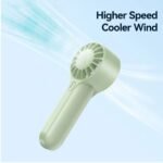 Mini Ventilador Portátil   1200mAh  Verde  ZB288 USAMS - Imagen 5