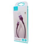 Cable de Datos USB A a USB C   U55  1M  Negro  Forrado  SJ449  USAMS - Imagen 2