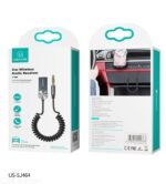 Adaptador 3.5mm a Bluetooth / Ideal Autos / Gris   SJ464  USAMS - Imagen 4