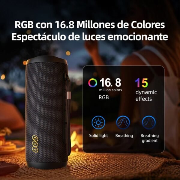 Parlante Bluetooth SP7   Rojo  QCY By Xiaomi