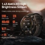 Smartwatch Mibro GS Pro 2   1.43"  460mAh  Gris Oscuro  (XPAW025) by Xiaomi - Imagen 2