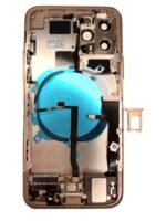 Carcasa Completa Apple iPhone 11 Pro Dorado con Conector de Carga y otras partes (sin garantía  sin devolución)
