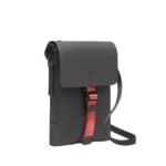 Mini Bandolera Splash SPCBMNCG   Negro/Rojo  Gaston Luga