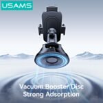 Soporte Vehicular c/Ventosa   4.5 a 6.9"  ZJ086  Negro  USAMS - Imagen 3