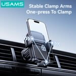 Soporte Vehicular para Ventilación   4.5 a 6.9"  ZJ085  Negro  USAMS - Imagen 3