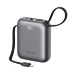 Power Bank   10000mAh  20W  Display Digital  Gris  CD258 - PB86 USAMS - Imagen 2