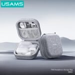 Porta Auriculares 95*95*50 mm   ZB351  Gris  USAMS