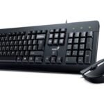 Combo USB KM-160A   Teclado y mouse  Negro  Genius