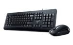Combo USB KM-160A   Teclado y mouse  Negro  Genius