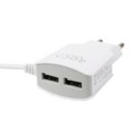 Cargador Inteligente ROCA 3.1A   2 USB  Tipo C (RC-TC-C31) - Imagen 2