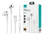 Manos Libres Stereo Tipo C EP-41   1.2M / Blanco  SJ452  USAMS - Imagen 3