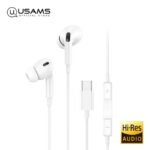Manos Libres Stereo Tipo C EP-41   1.2M / Blanco  SJ452  USAMS - Imagen 4