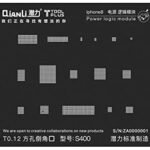 Stencil S400 Black para Apple iPhone 8/8 Plus/X   Power  QianLi