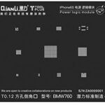 Stencil BMW760 Black para Apple iPhone 6s/6s Plus   Power  QianLi