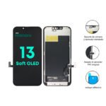 Display Apple iPhone 13 (Soft OLED) Comp. Negro   IC Removible - Imagen 2