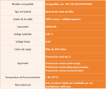 Batería para Motorola XT2343/G54   PC60  ORYRO - Imagen 2