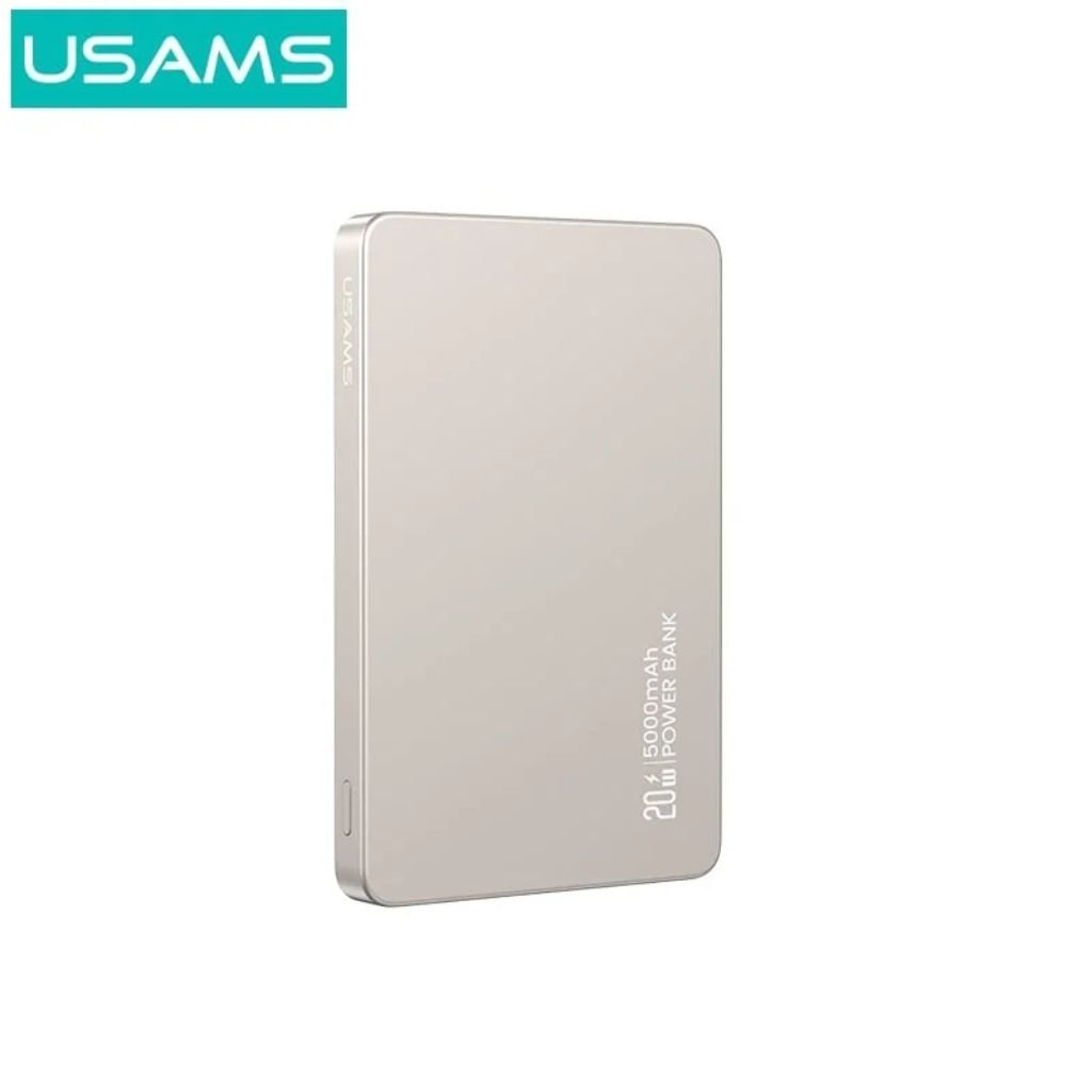 dlimgs.php_-259.jpg Power Bank Magnético 5.000mAh Carga Inalámbrica PD20W Titanium CY Series CD231 USAMS - Imagen 1