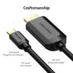 Cable HDMI a USB C   2M / Negro  CGUBH  Vention - Imagen 4