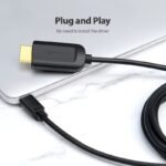 Cable HDMI a USB C   2M / Negro  CGUBH  Vention - Imagen 8