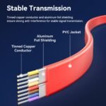 Cable SATA 3.0   0.5M  KDDRD  Vention