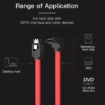 Cable SATA 3.0   0.5M  KDDRD  Vention - Imagen 3