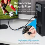 Adaptador DP a HDMI Macho/Hembra / 4K 60Hz / 0.15M /Negro   HBZBB  Vention