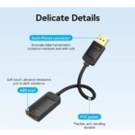 Adaptador DP a HDMI Macho/Hembra / 4K 60Hz / 0.15M /Negro   HBZBB  Vention - Imagen 4
