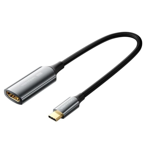 Cable USB-C a HDMI-A 4K HD / 0.25M /Gris   CREBC  Vention