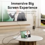 Cable USB-C a HDMI-A 4K HD / 0.25M /Gris   CREBC  Vention - Imagen 2