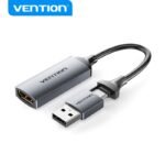 Tarjeta de Captura de Video HDMI-A a USB-C/USB-A   0.1M / Gris / ACWHA  Vention - Imagen 2