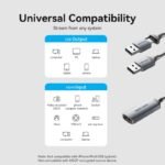 Tarjeta de Captura de Video HDMI-A a USB-C/USB-A   0.1M / Gris / ACWHA  Vention - Imagen 8
