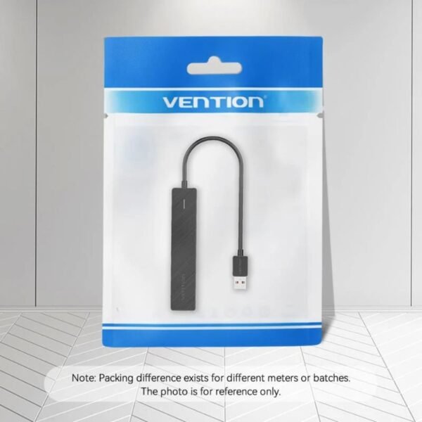 HUB 5 en 1 USB-A 3.2 Gen 2   4 x USB-A / 1 x USB-C / 10G / 0.15M / Negro  CHOBB  Vention