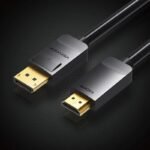 Cable DP a HDMI   Macho/Macho / 1.5M / Negro  HADBG  Vention - Imagen 3