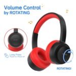 Auricular Bluetooth para Niños E65   85dB  Negro/Rojo  Gorsun