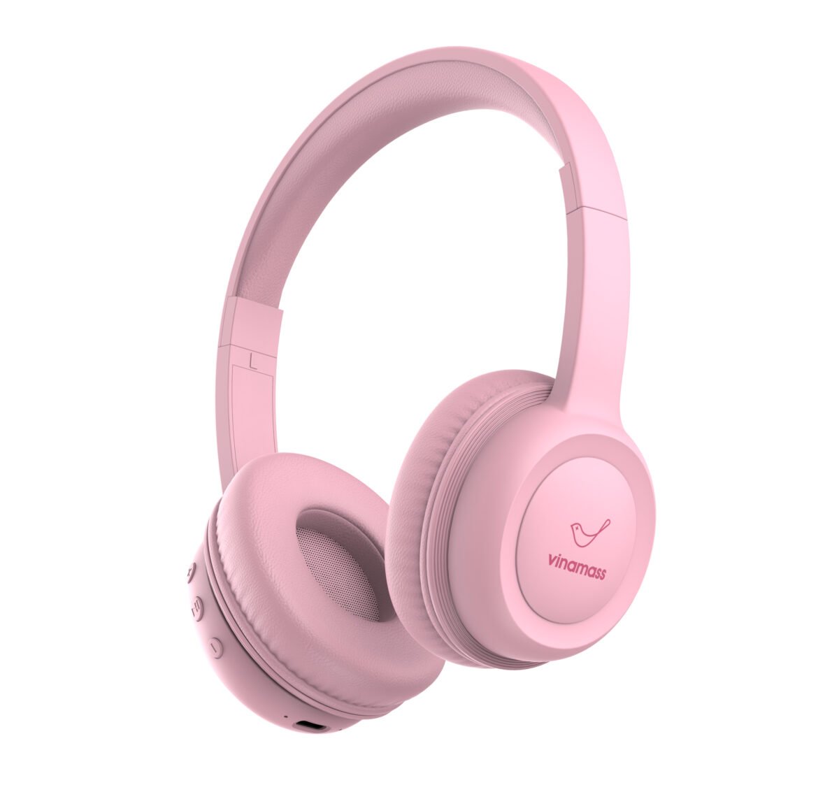 Auricular Bluetooth para Niños E63   Rosado Claro  Gorsun - Imagen 3