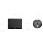 Mirilla Smart CS-HP4   c/Timbre  AM-STD  Negro  (CS-HP4-R100-6E2WPFBS)  EZVIZ - Imagen 3