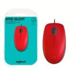 Mouse Logitech M110 Rojo