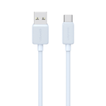 Cable de Datos USB A a USB C SJ688   3A  1M  Celeste  USAMS - Imagen 2