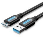 Cable USB 3.0 USB-A a Micro USB-B   Macho/Macho / 0.25M / Negro  COPBC  Vention - Imagen 7