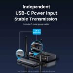 Transmisor y Receptor Inalámbrico Empresarial   HDMI a HDMI + VGA + 3.5mm TRS + USB-C / Gris  ADTH0  Vention - Imagen 5