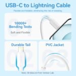 Cargador de Pared GaN USB-C a Lightning   20W / Negro  TZ-FEPB0-EU-02  Vention