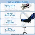 Cable USB-A 2.0 a USB-C 60W   3A / 2M / Blanco  CTQWH Vention - Imagen 9