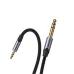 Cable de Audio 3.5 mm TRS a 6.35 mm   Macho/Macho / 1.5M / Gris  BAUHG  Vention - Imagen 2