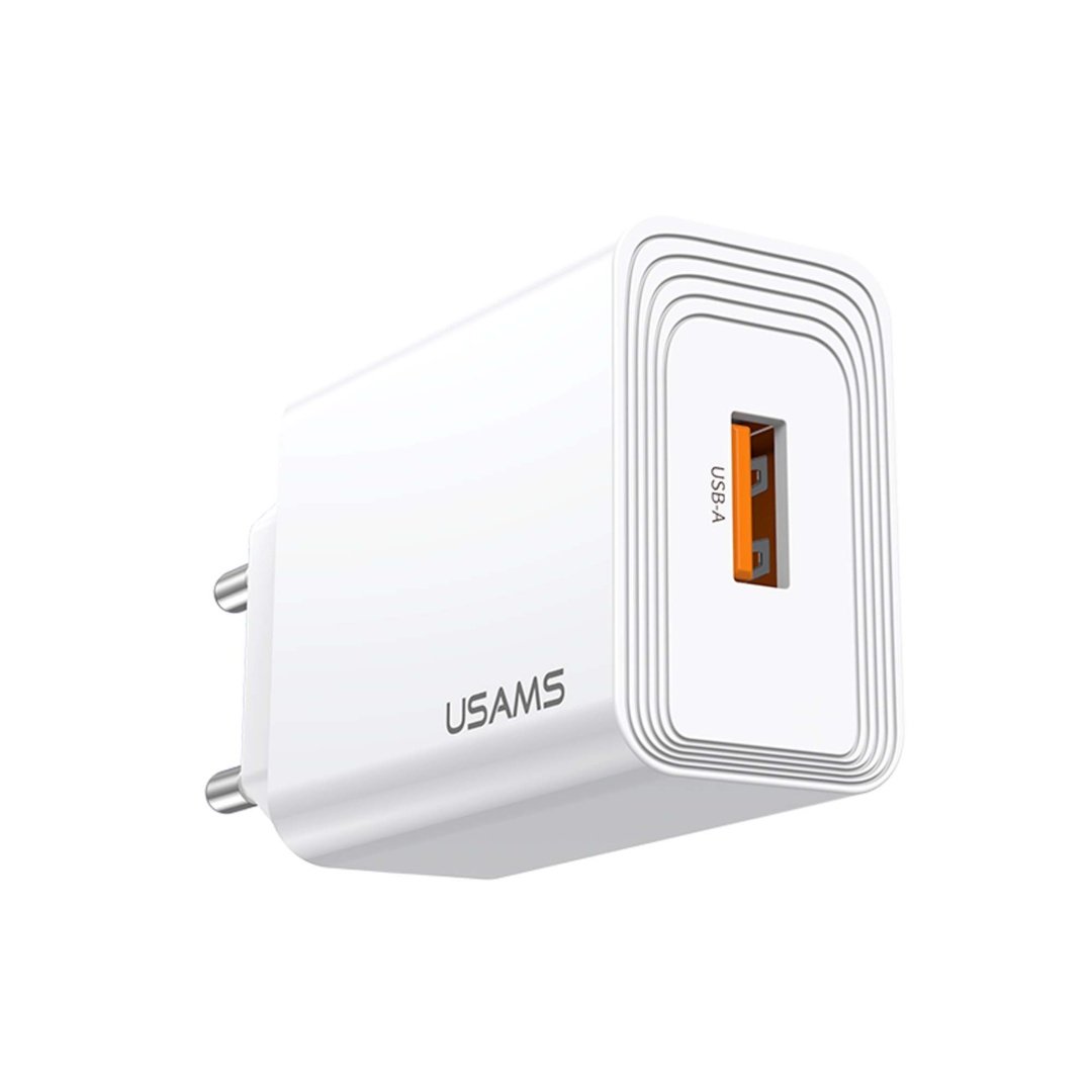 dlimgs.php_-961.jpg Cargador de Pared USB T69 1 USB 18W Sin cable CC324 USAMS - Imagen 1