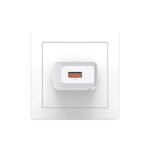Cargador de Pared USB T69   1 USB  18W  Sin cable  CC324  USAMS - Imagen 5