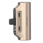 Power Bank Mini Tipo C   3000mAh  PD20W  Dorado  CD248 - PB79 USAMS - Imagen 5