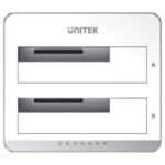 Dock Station Unitek doble bahía para Discos 2.5" y 3.5" SATA 6 - Imagen 3