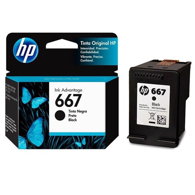 eb6b76f486e5cdff6211c61d72aab785.jpg Cartucho HP original 667 negro - Imagen 1