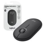 Mouse Logitech M350S Pebble 2 bluetooth grafito