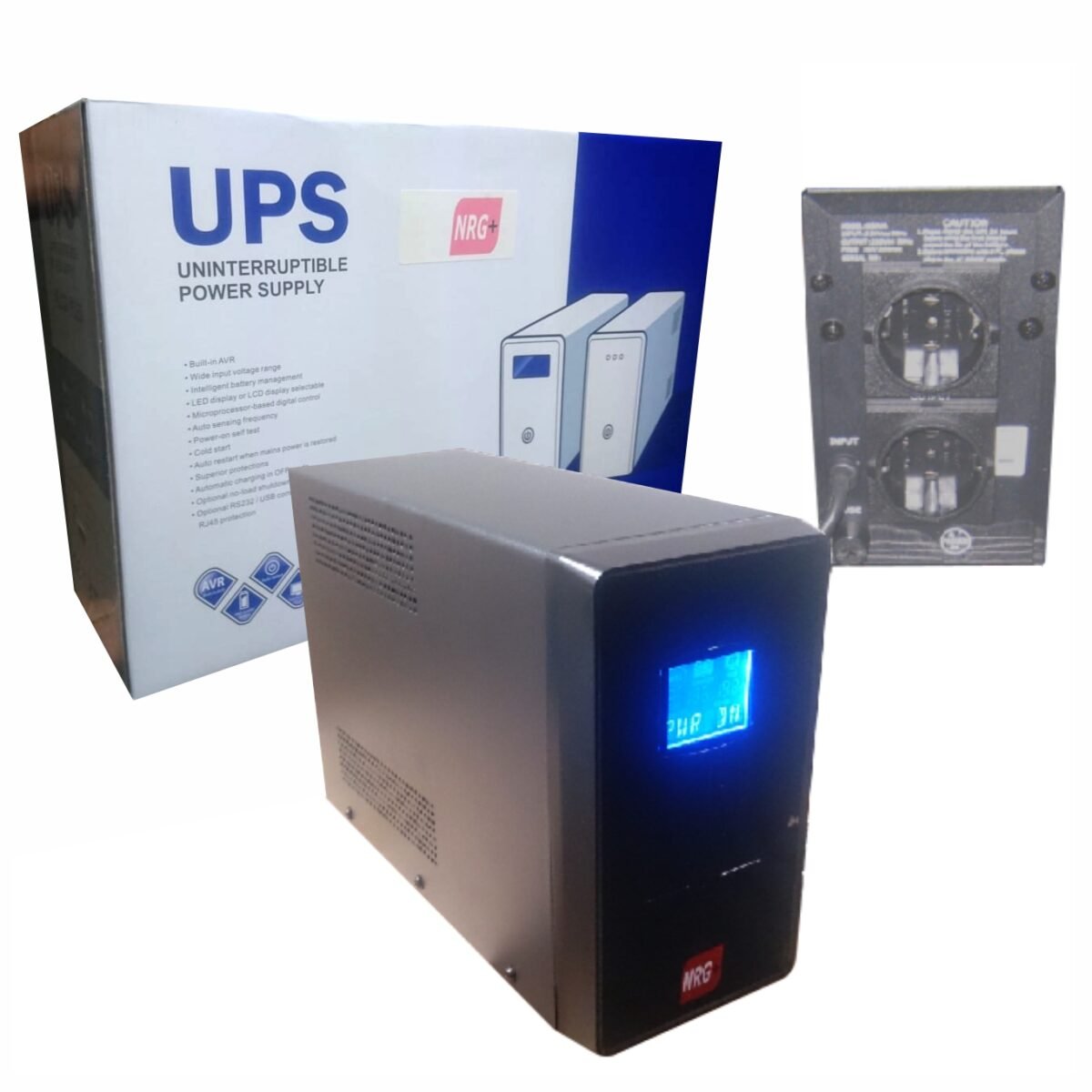 UPS NRG+ 650va / 390w con pantalla LCD - Imagen 3